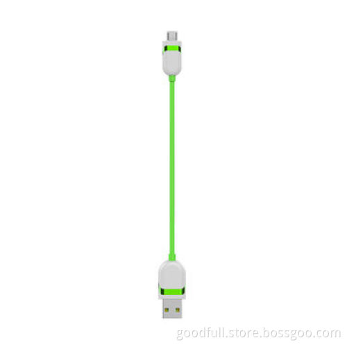 Green Micro USB Data Cable for Samsung